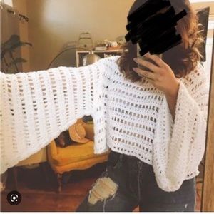 Free people cropped sweater